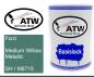 Preview: Ford, Medium Willow Metallic, SH / M6715: 500ml Lackdose, von ATW Autoteile West.